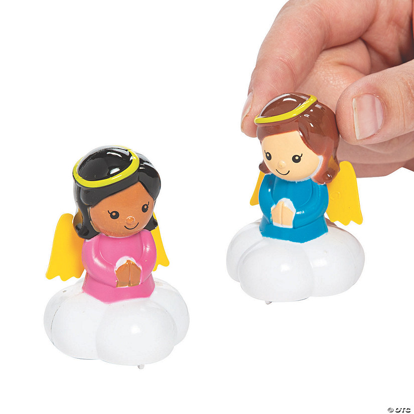Angel Pull-Back Toys - 12 Pc. Image