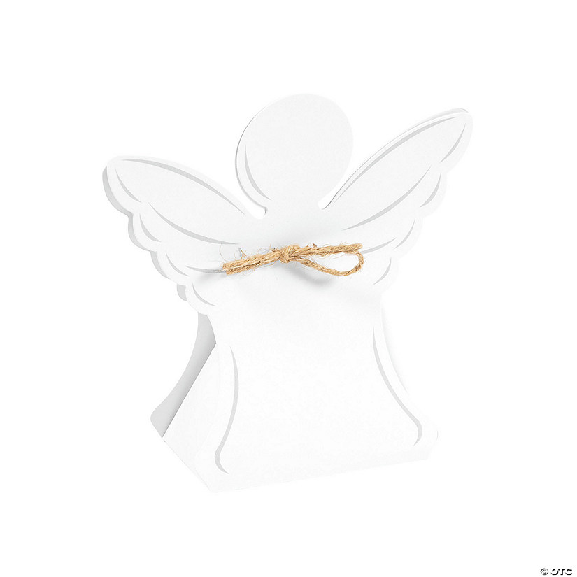 Angel Stand-Up Treat Boxes - 12 Pc. Image