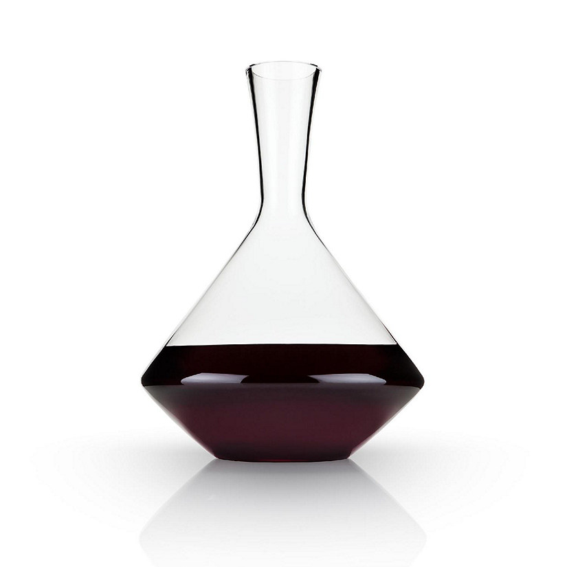 Angled Crystal Wine Decanter Image