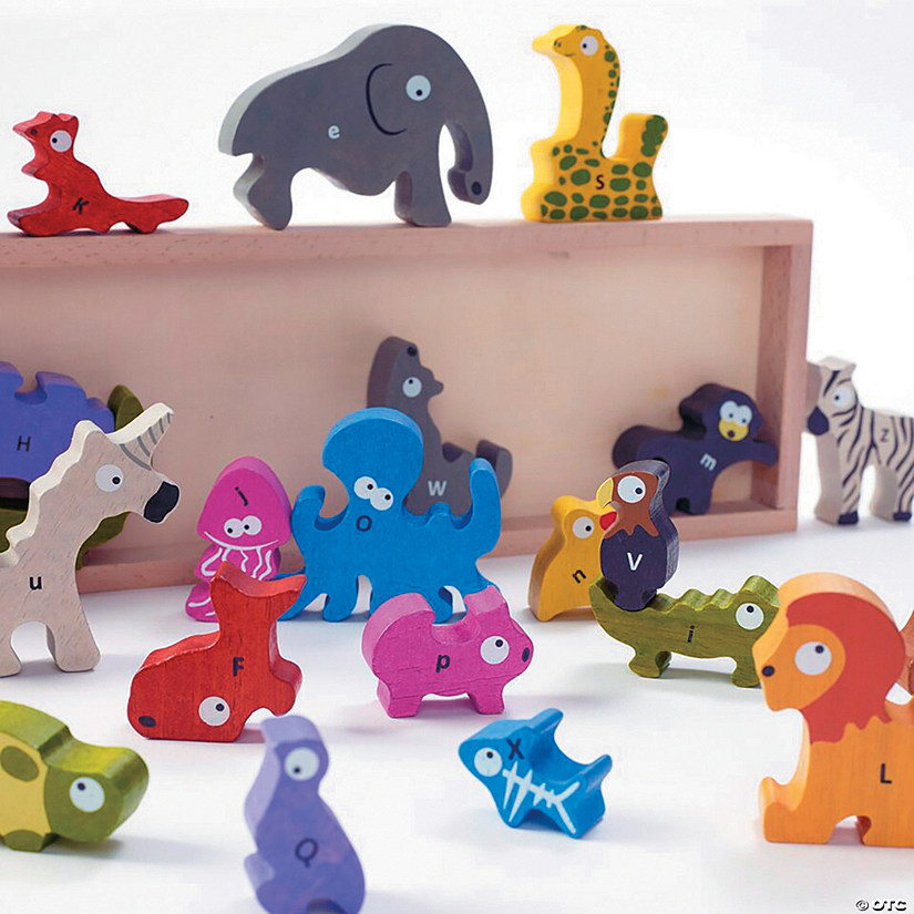 Animal Parade A-to-Z Puzzle Image