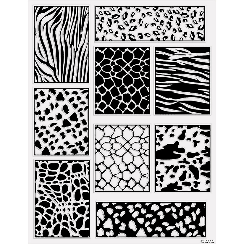 Animal Print Clear Stamp Set - Discontinued