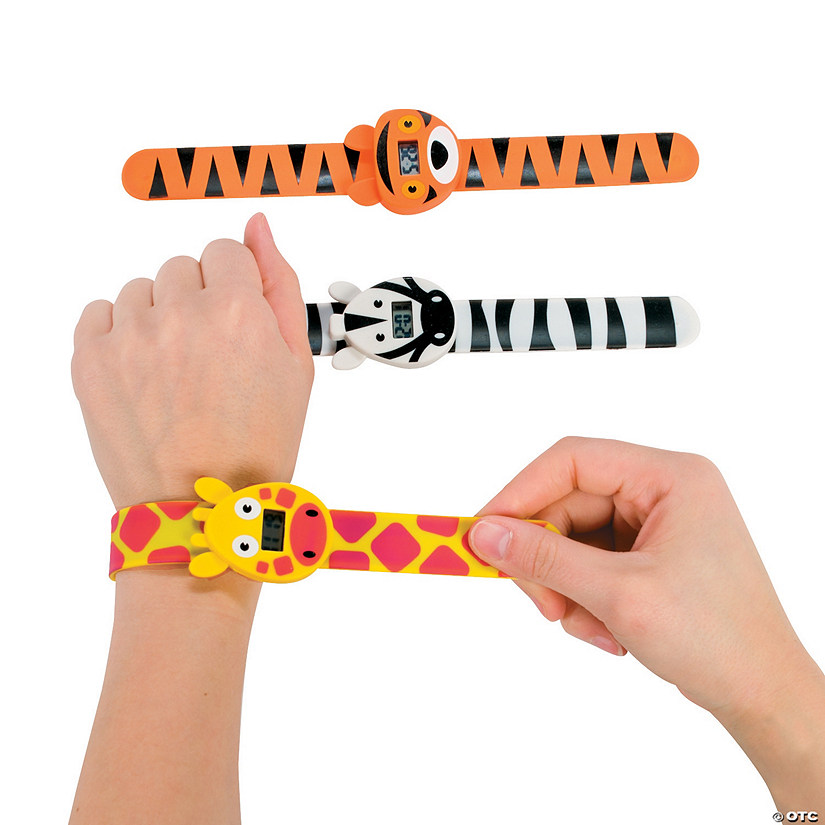 Animal Slap Bracelet Watches - Discontinued