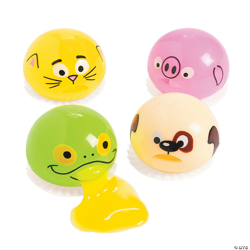 Animal Slime Toys - 12 Pc. Image