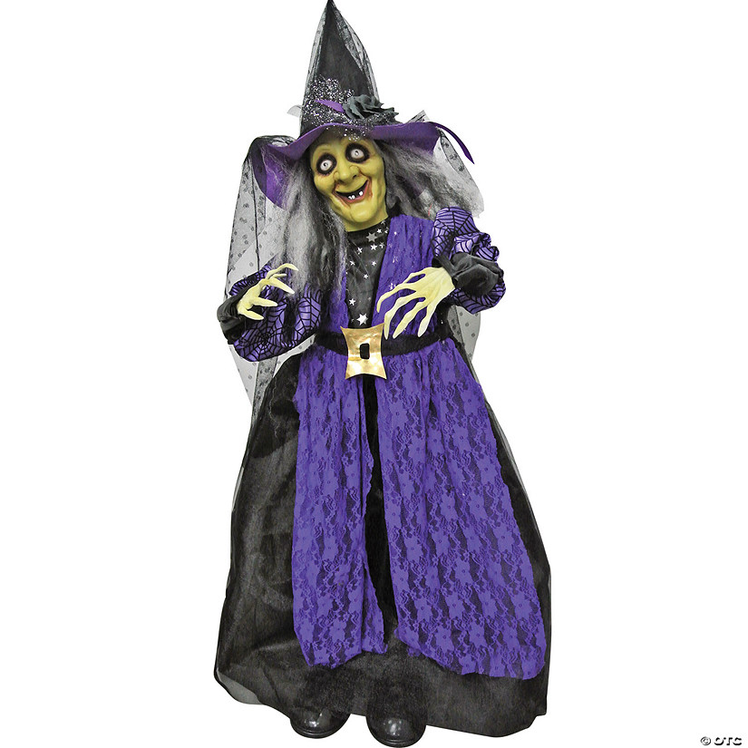 Animated Standing Witch Prop