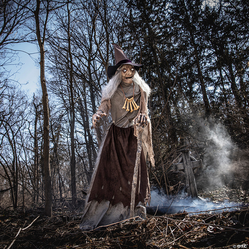 Animated Witch Prop with Servo-Motor Image