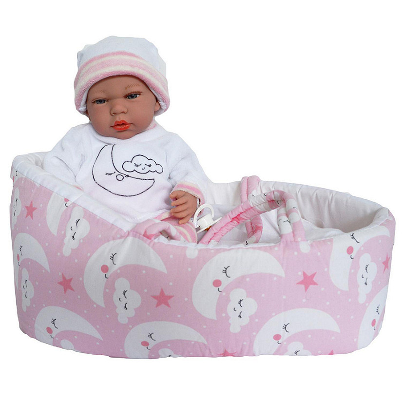 Lauren Doll with Bassinet | Oriental Trading