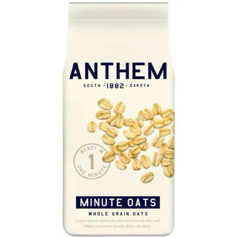 Anthem Oats - Oats Whole Grain Quick - Case of 6-40 OZ Image