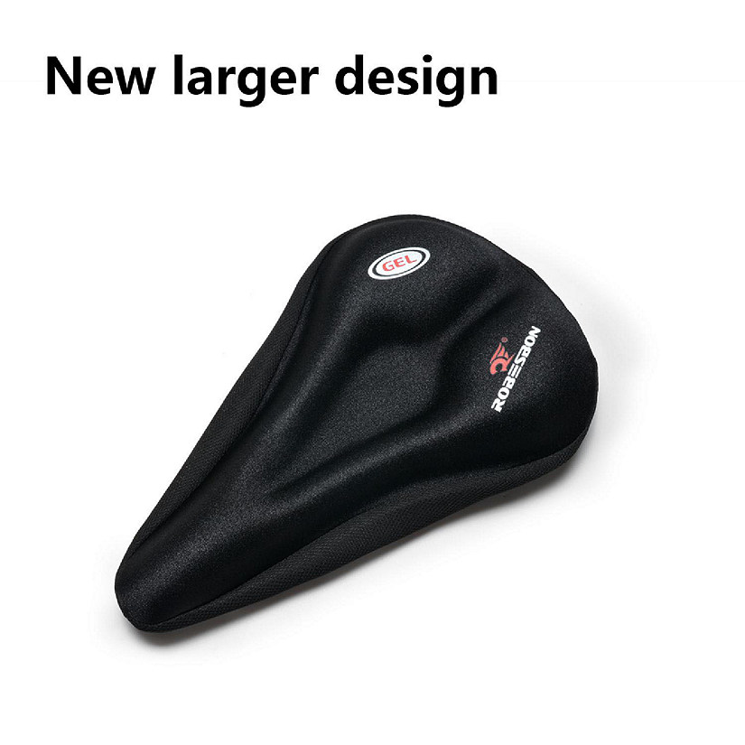 Anti-Slip Silicone Gel Pad Cushion Seat Saddle Cover for Bike Bicycle Cycling Image