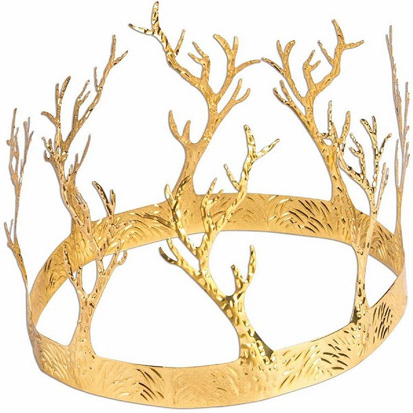 Antler Gold Costume Crown Image