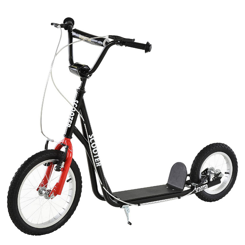 Aosom Kick Scooter w/ Front and Rear Dual Brakes 5yr+ Image