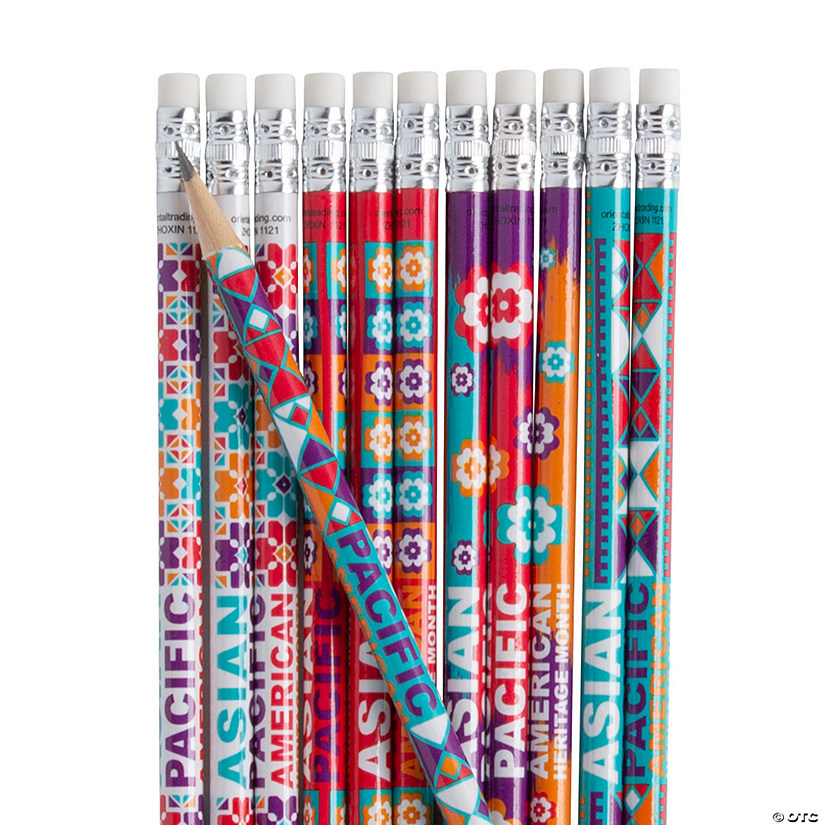 APA Heritage Month Pencils - 24 Pc. Image