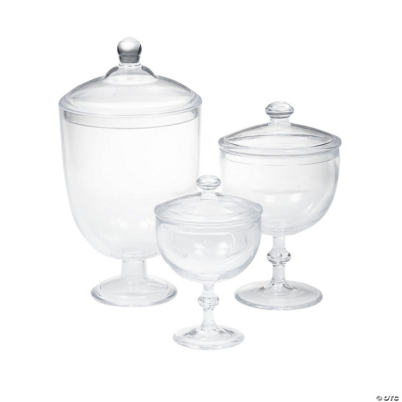 Apothecary Plastic Jars 3 Pc. Oriental Trading