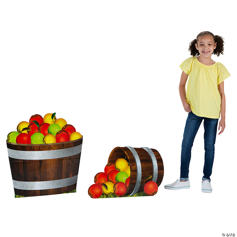 Apple Orchard Cardboard Cutout Stand-Up Set - 3 Pc. Image