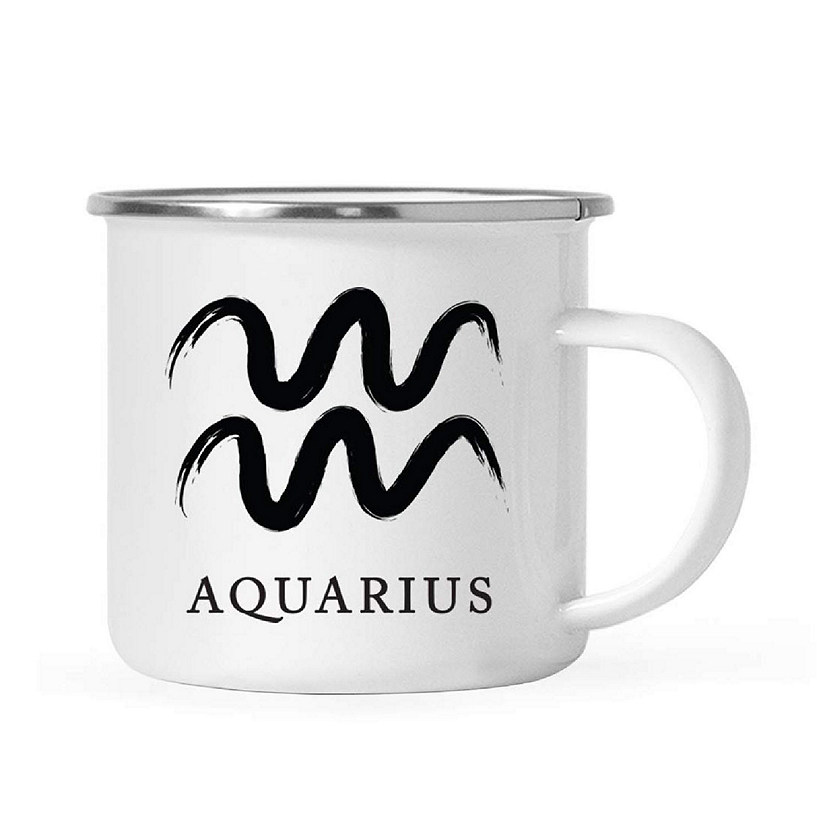 Aquarius Zodiac Brushed 11oz Mug Image