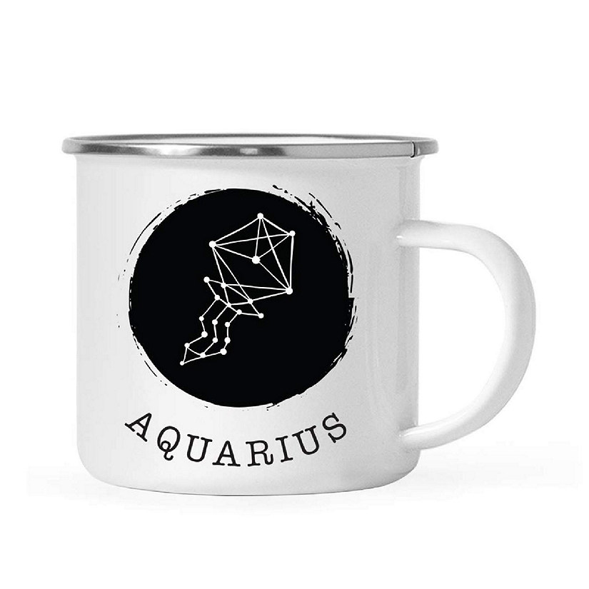 Aquarius Zodiac Geo 11oz Campfire Image