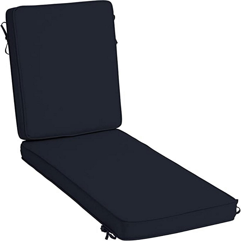 Arden ProFoam EverTru Acrylic 72 x 21 x 3.5, Outdoor Chaise Lounge Cushion, Navy Image