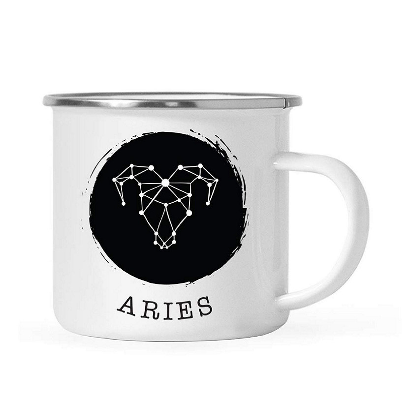 Aries Zodiac Geo 11oz Campfire Mug Image
