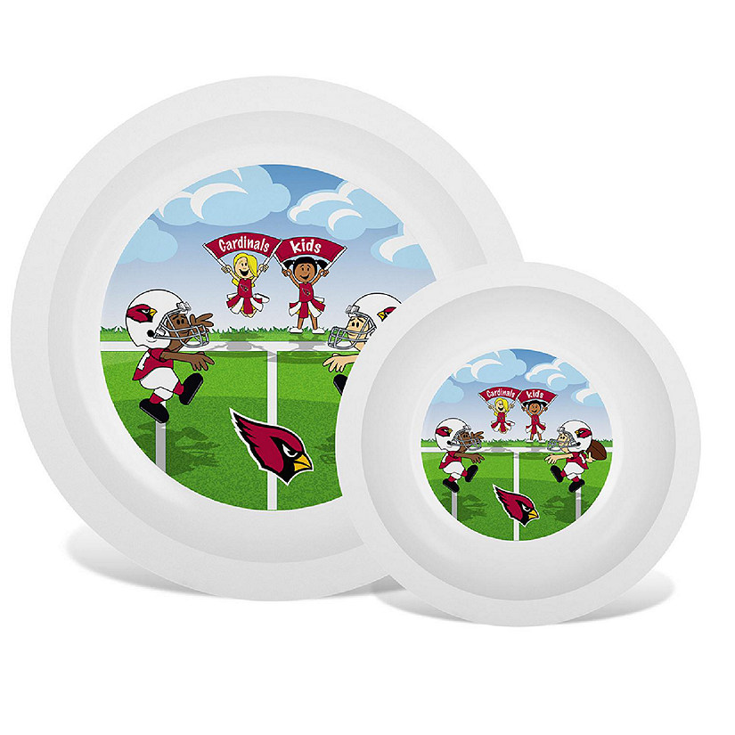 Arizona Cardinals - Baby Plate & Bowl Set Image