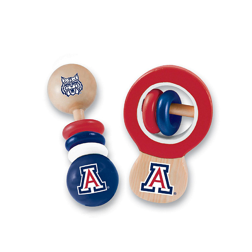 Arizona Wildcats - Baby Rattles 2-Pack Image