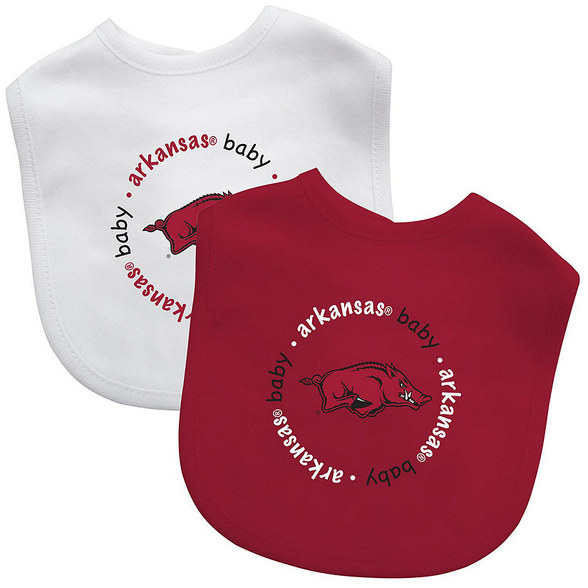 Arkansas Razorbacks - Baby Bibs 2-Pack Image