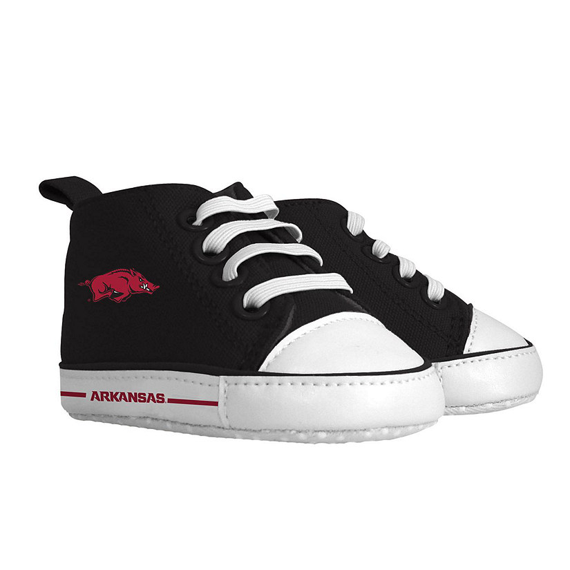 Arkansas Razorbacks Baby Shoes Image