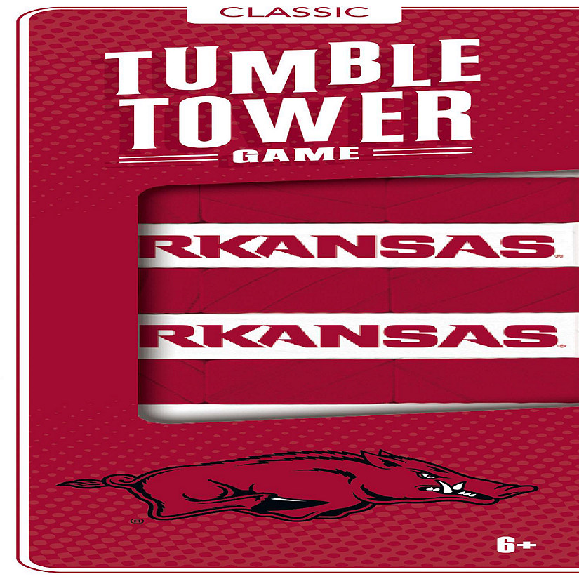 Arkansas Razorbacks Tumble Tower Image