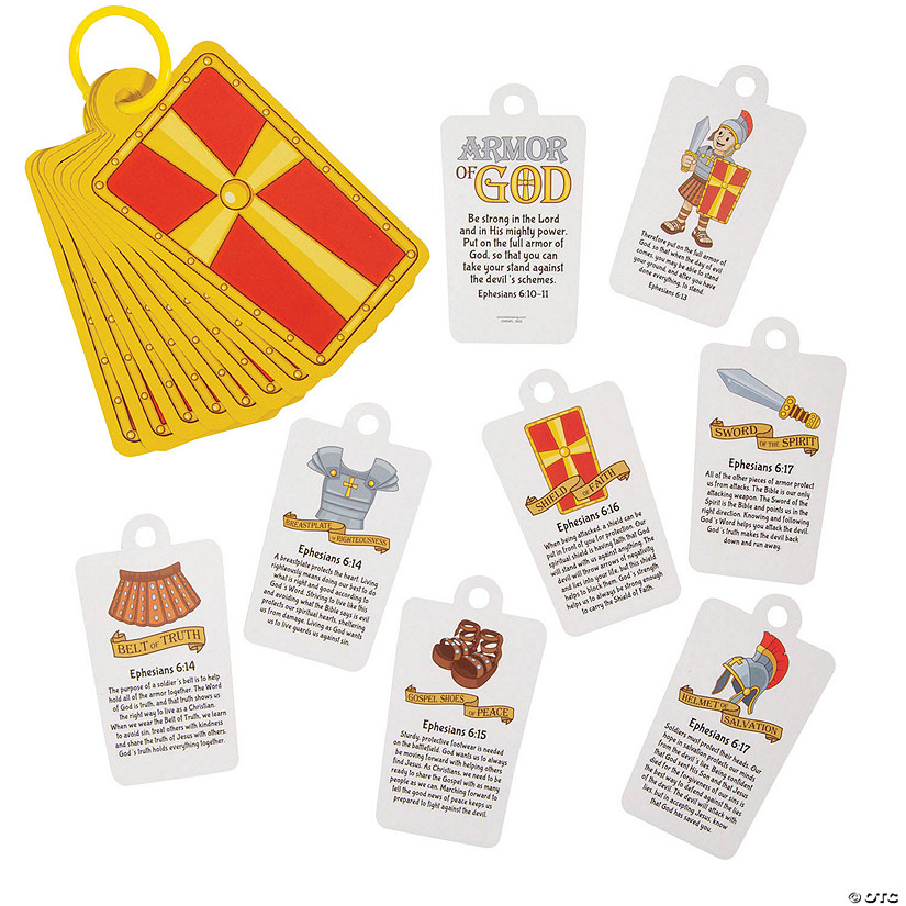 Armor of God Activity Rings - 12 Pc. Image