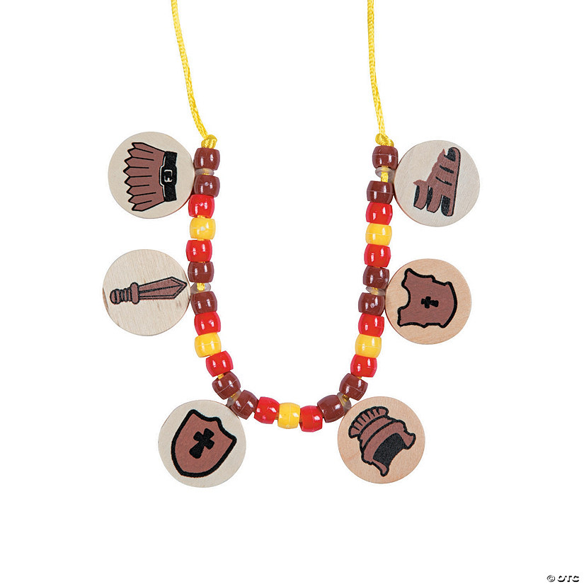 &#8220;Armor of God&#8221; Necklace Craft Kit - Makes 12 Image