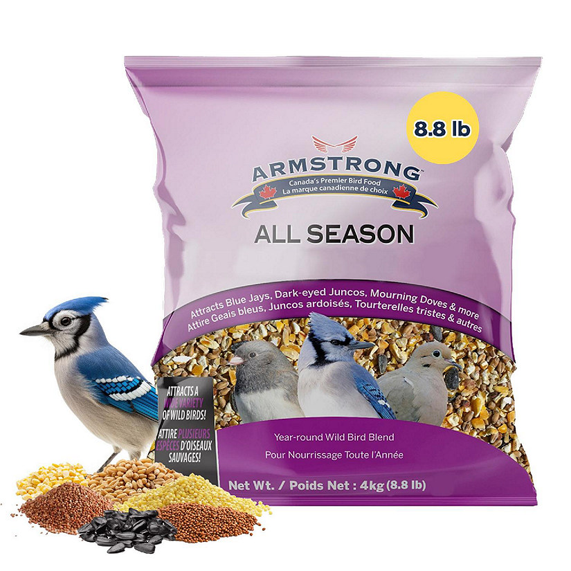 Armstrong Wild Bird Food All Season Bird Seed Blend, 8.8lbs Image