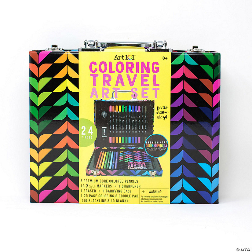 Art 101 Colorable Travel Art Kit Image
