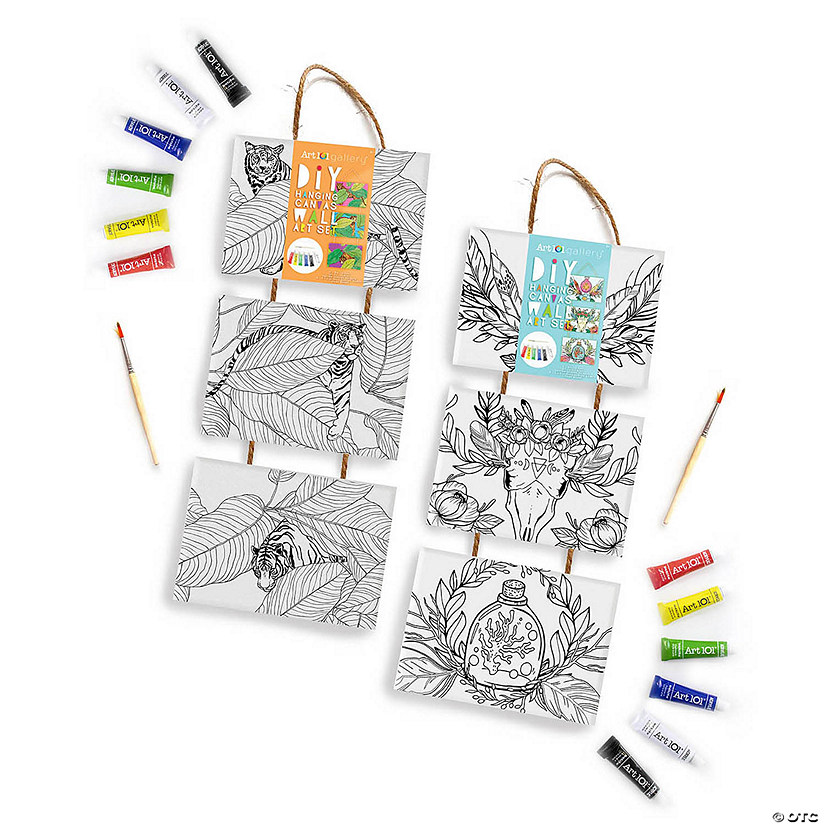 Art 101 DIY Hanging Canvas Art Set 2-Pack Image