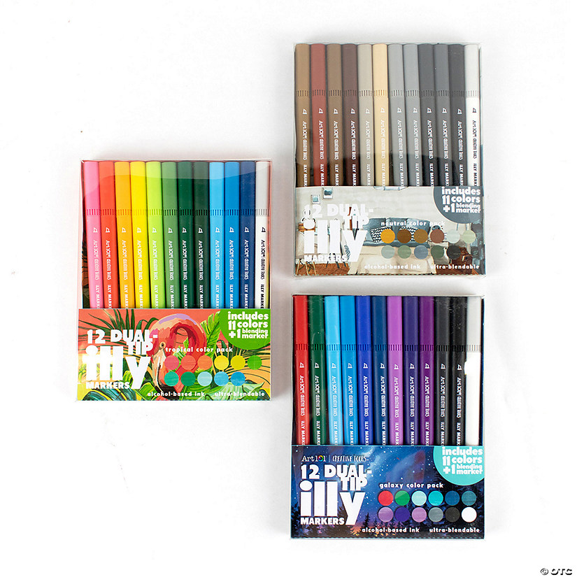 Art 101 Dual Tip Illy Markers 36-Pack Image