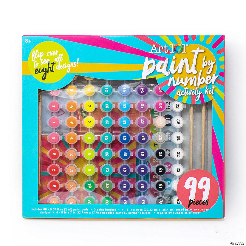Art 101 Paint by Number 99-Piece Activity Kit Image