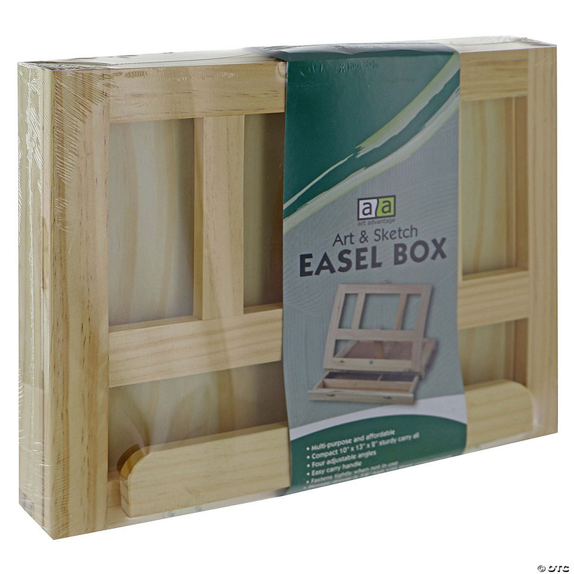 Art Advantage Easel Wood Art & Sketch Box 10"x 13"&#160; &#160;&#160; &#160; Image