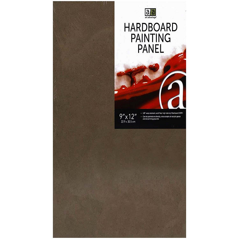 Art Advantage Hardboard Painting Panel 9 x 12 in. (6 Pack)