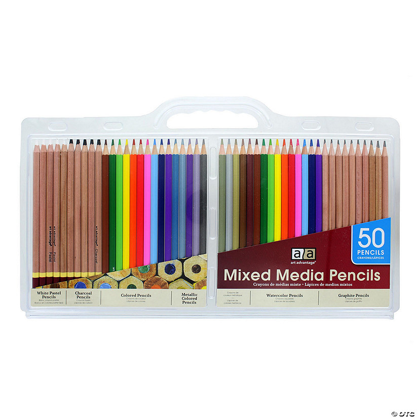 Art Advantage Mixed Media Pencil Set 50pc&#160; &#160;&#160; &#160; Image