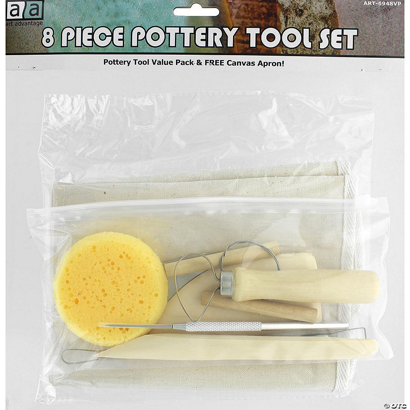 Art Advantage Pottery Tool Kit And Apron&#160; &#160;&#160; &#160; Image