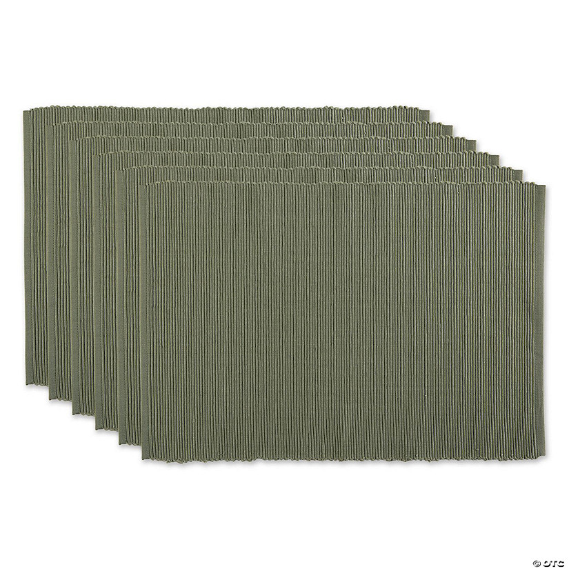 Artichoke Ribbed Placemat Set/6 Image