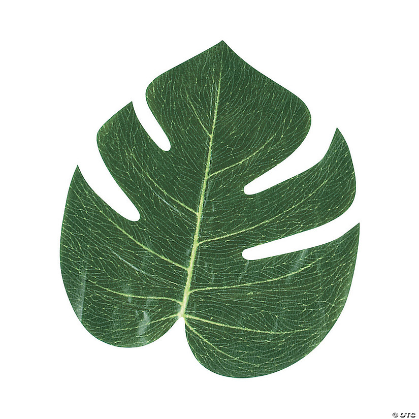 Artificial Tropical Leaves - 12 Pc. Image