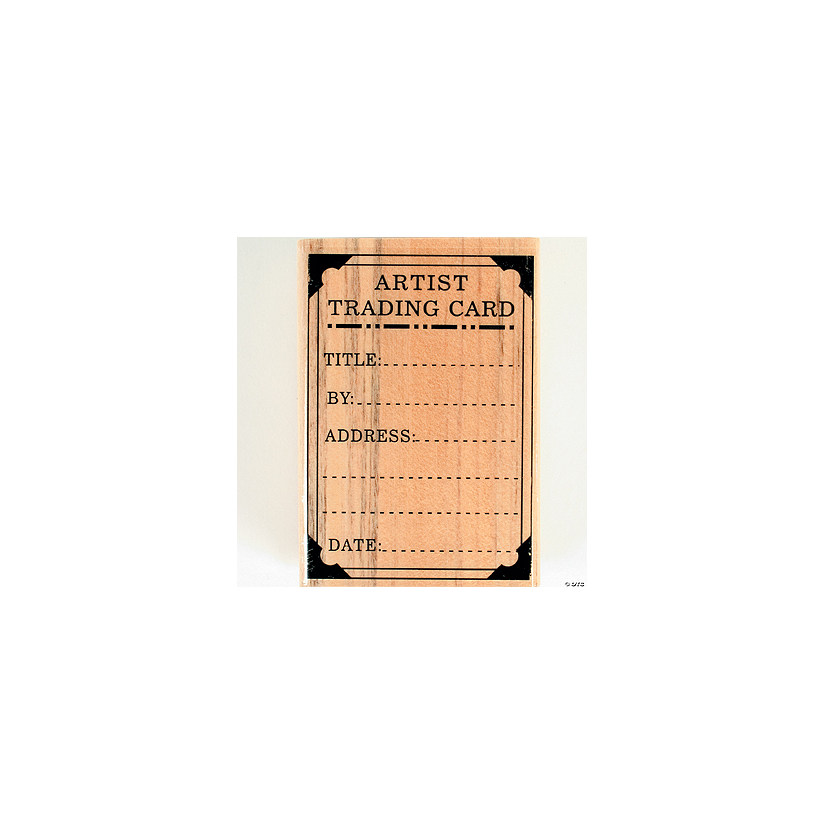 &amp;#8220;Artist Trading Card&amp;#8221; Stamp Image