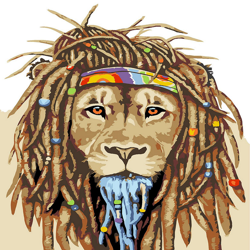 Artwille DIY Paint by Numbers - Dreadlocks Image