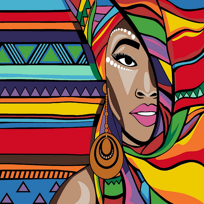 Artwille DIY Paint by Numbers - Ethnic Image