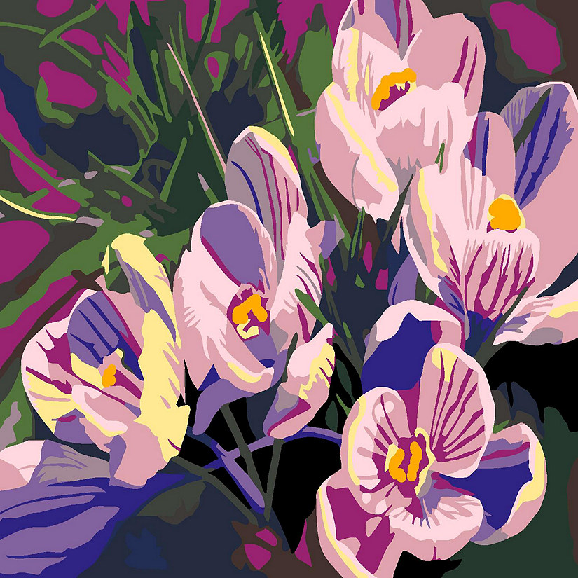 Spring Flowers - Paint by Numbers