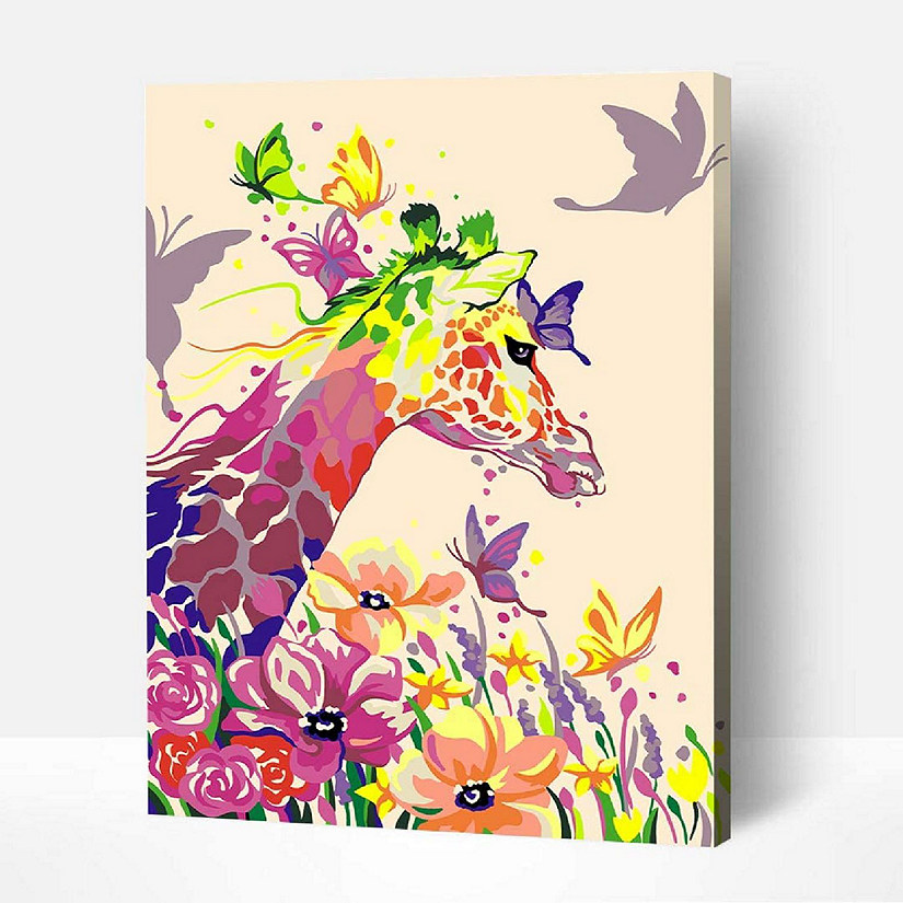 Artwille DIY Paint by Numbers Giraffe dreamer Oriental Trading