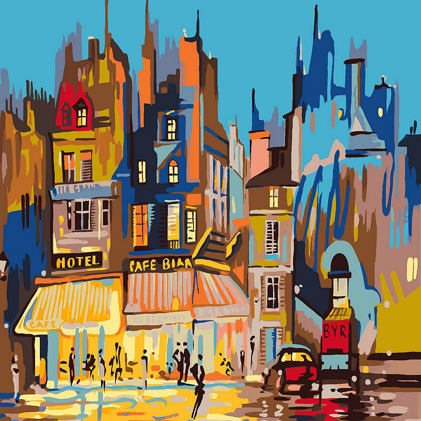 Artwille DIY Paint by Numbers - Paris Image