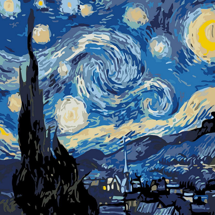 Artwille DIY Paint by Numbers - Starry night Image