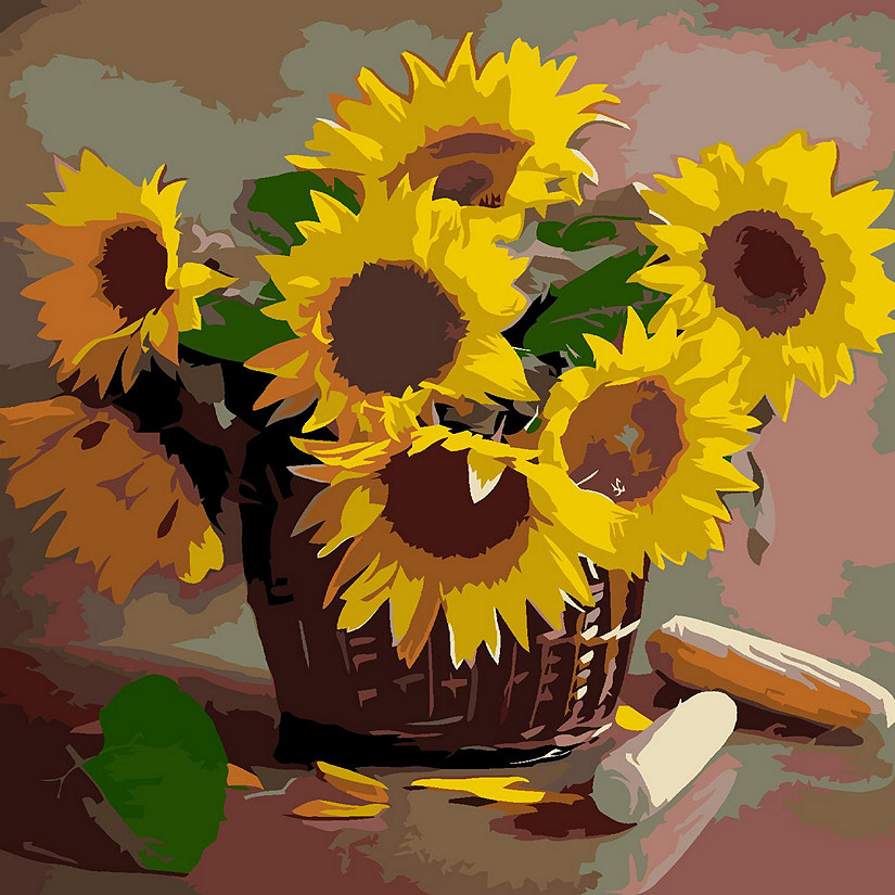 Artwille DIY Paint by Numbers - Sunflowers Image