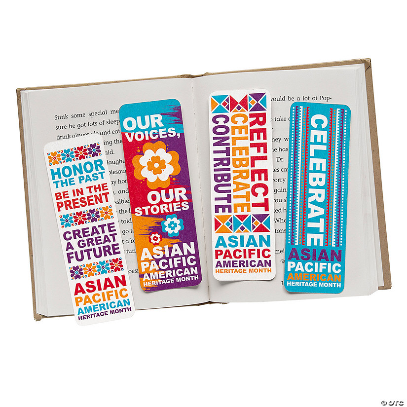 Asian Pacific American Heritage Month Bookmarks - 48 Pc. | Oriental Trading