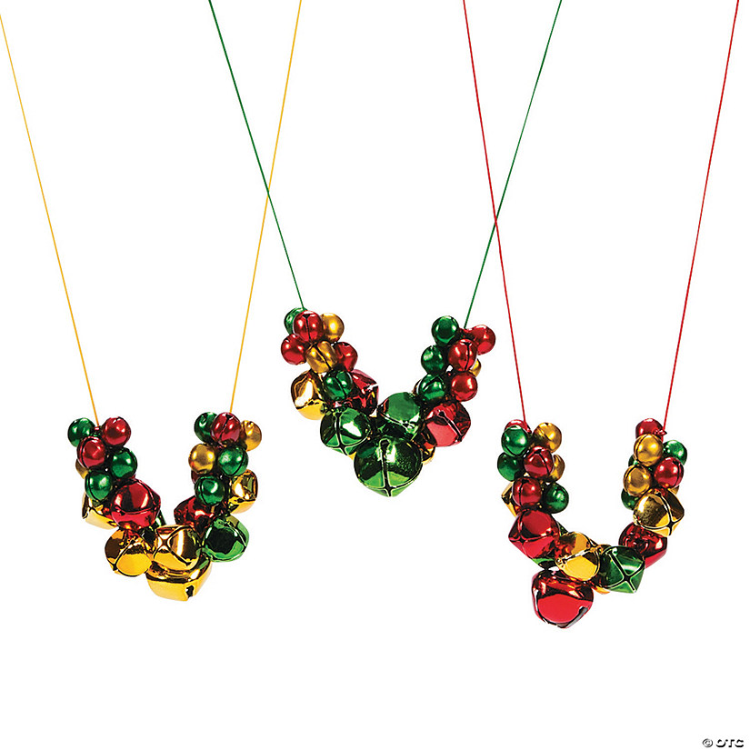 Assorted Jingle Bell Necklaces Discontinued