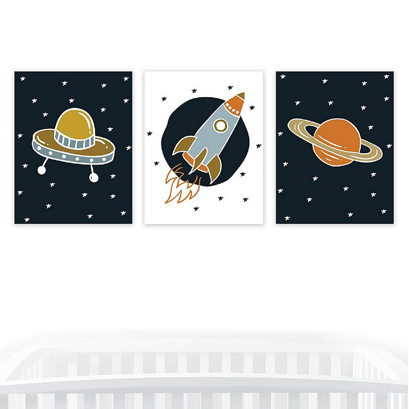 Astronaut Galaxy Prints 8.5x11in 3pk Image